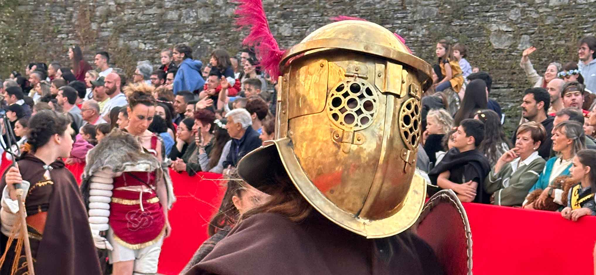 Caracterización dunha guerreira de Salesiani