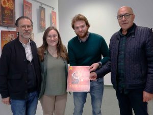 Cartel ganador del concurso de diseño gráfico Arde Lvcvs 2026